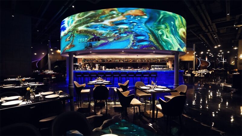 孟薩空間設計 | 江蘇淮安奢島西餐廳