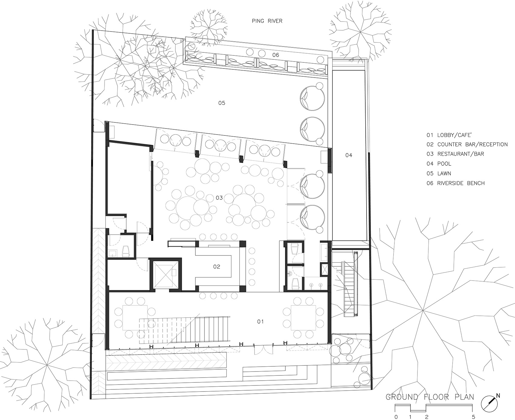 酒店空間,國外酒店設計,清邁,精品酒店,設計酒店