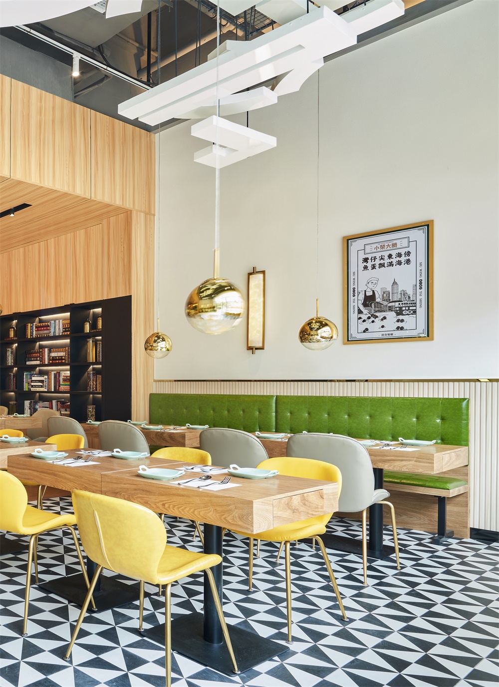 餐飲空間,無非設計,深圳,項目投稿,港食餐廳,小榮大勝