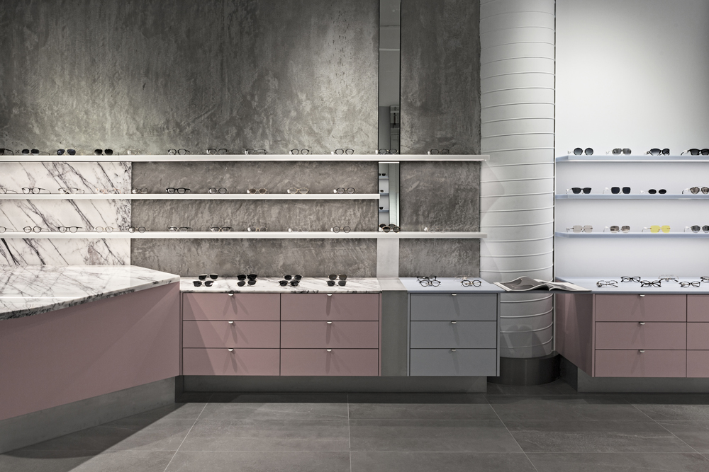 商業空間,墨爾本,時尚空間,眼鏡店,極簡主義