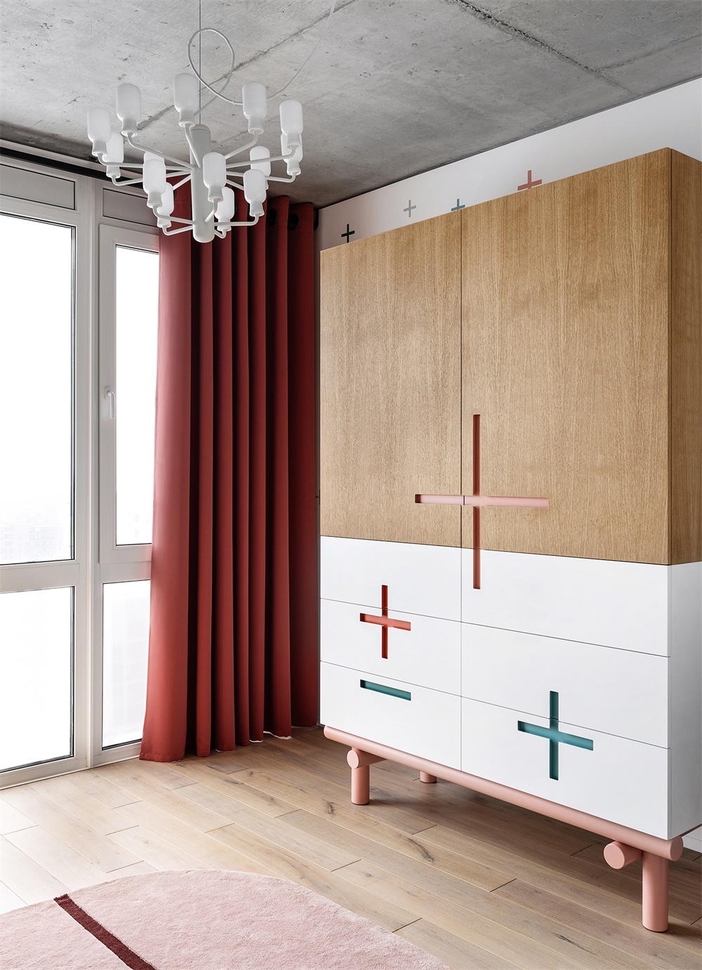 住宅空間,100平米住宅設計,烏克蘭,公寓設計,Ater Architects