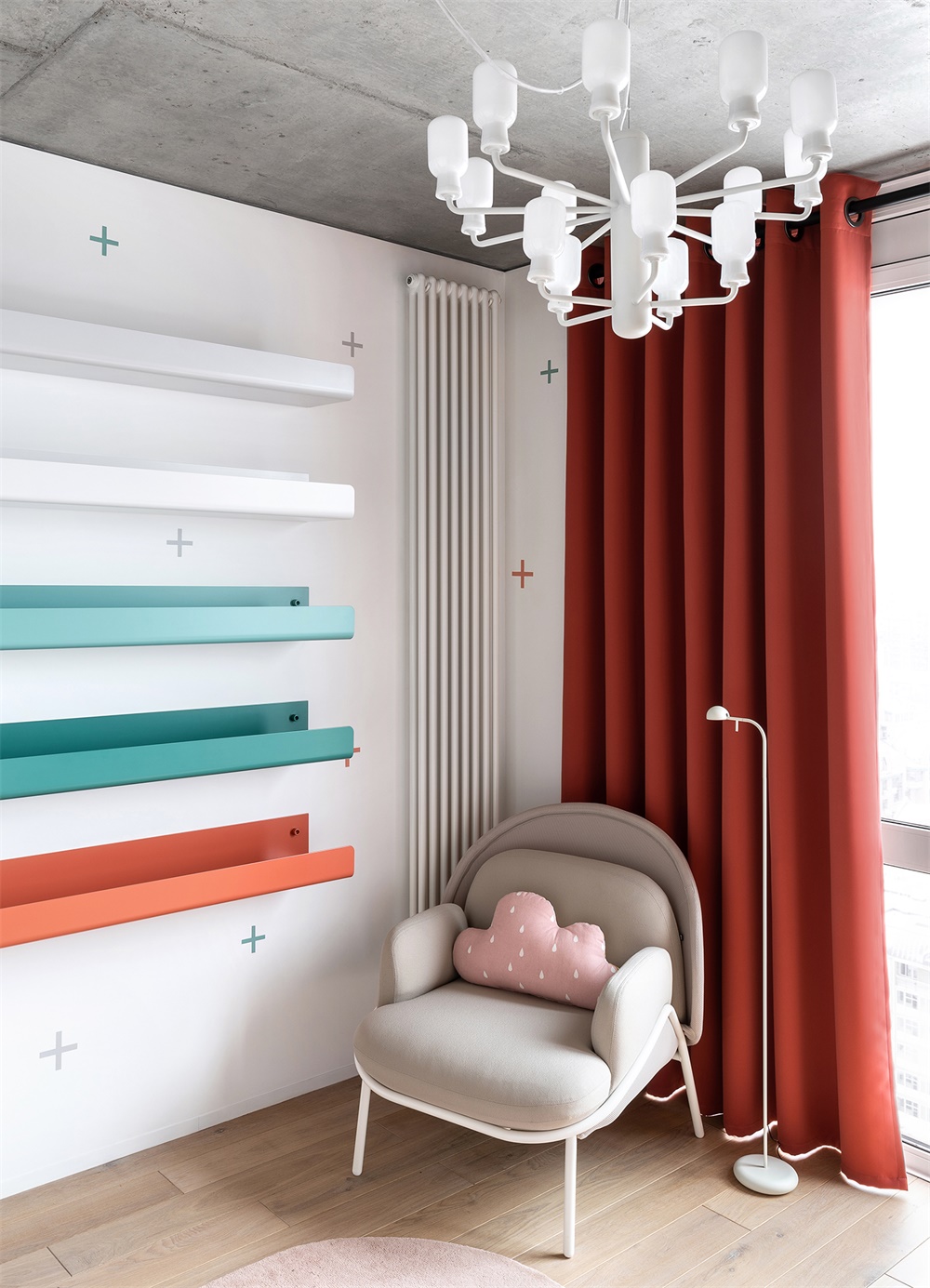 住宅空間,100平米住宅設計,烏克蘭,公寓設計,Ater Architects