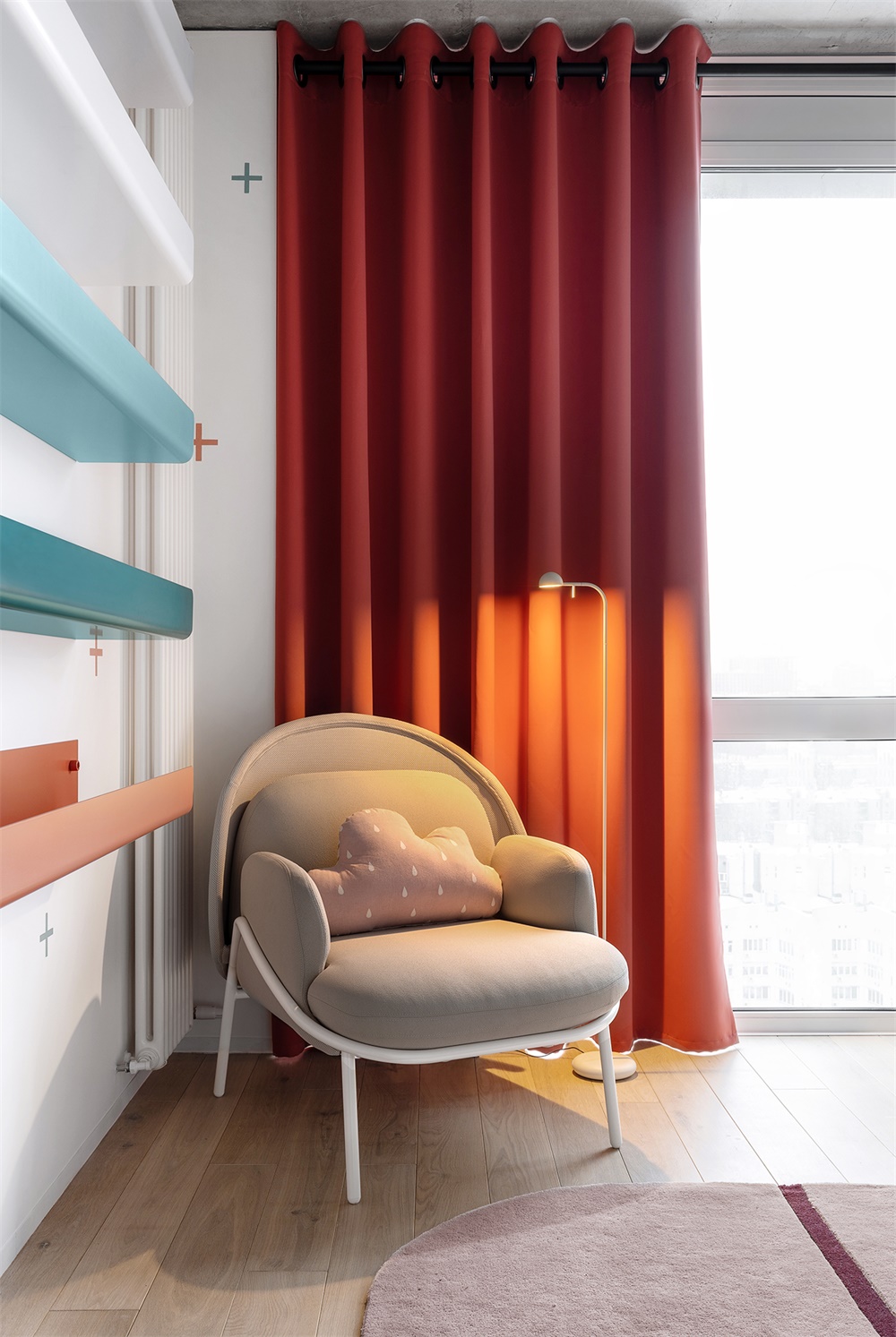 住宅空間,100平米住宅設計,烏克蘭,公寓設計,Ater Architects