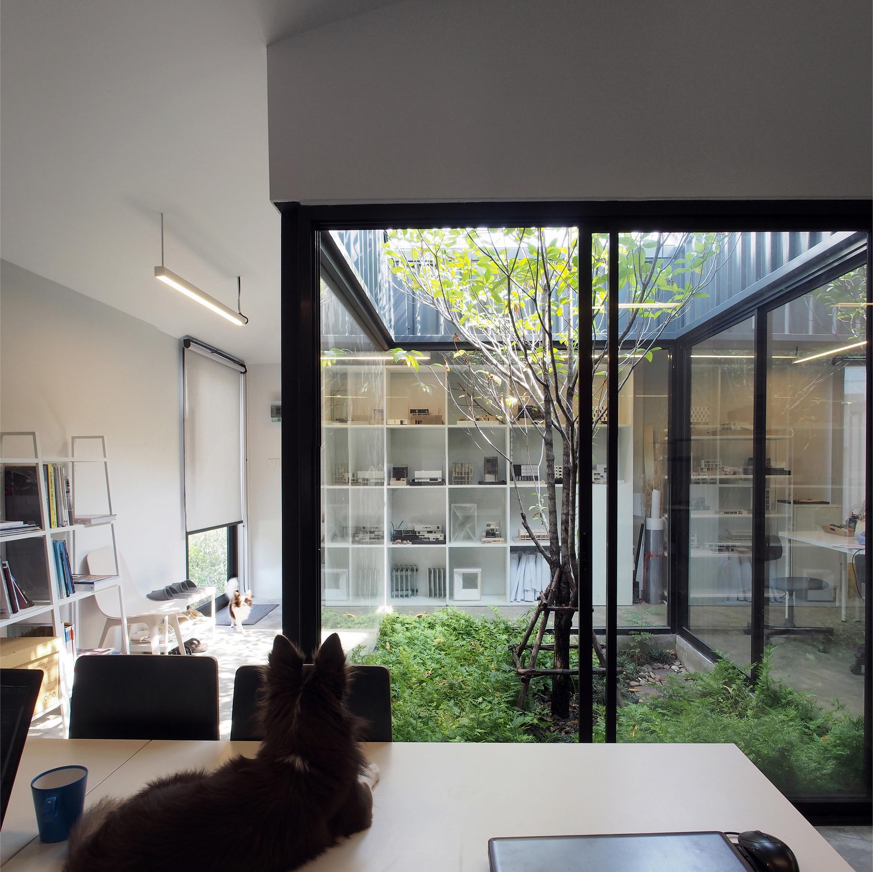 辦公空間,國外辦公室設計,ASWA,曼穀,建築工作室,小型辦公樓