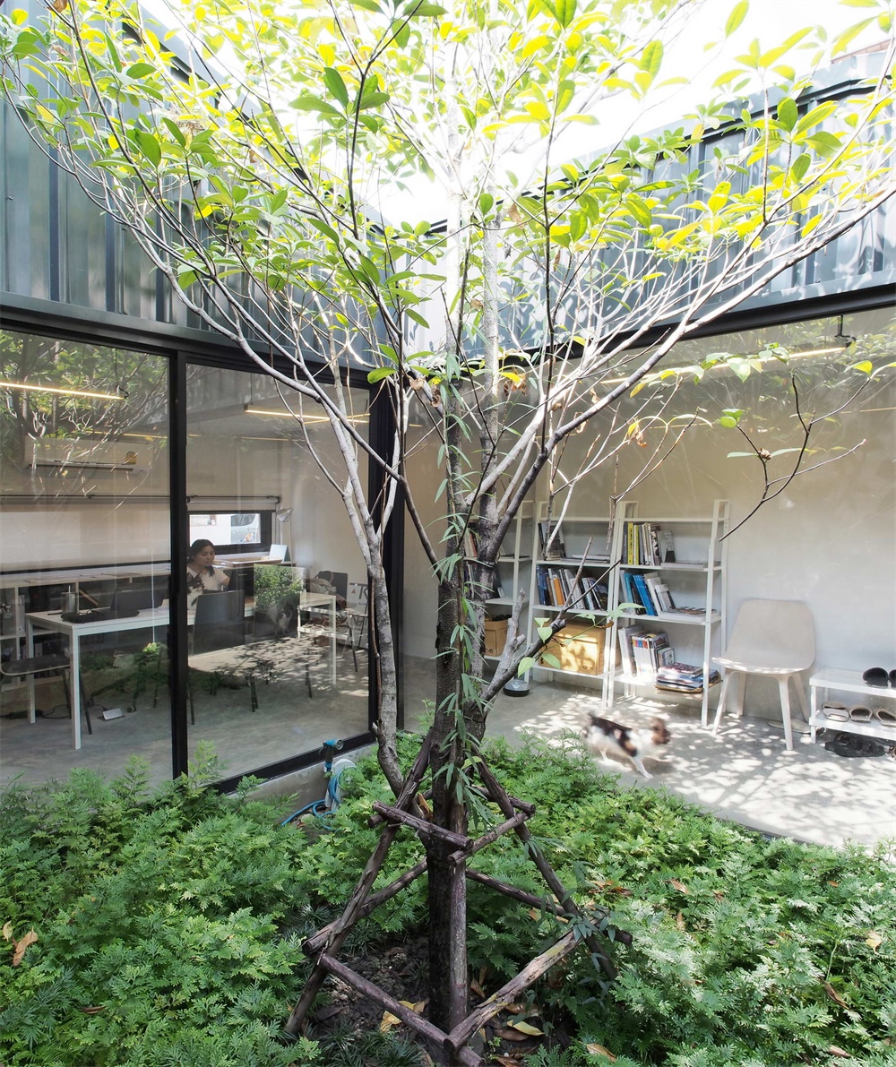 辦公空間,國外辦公室設計,ASWA,曼穀,建築工作室,小型辦公樓