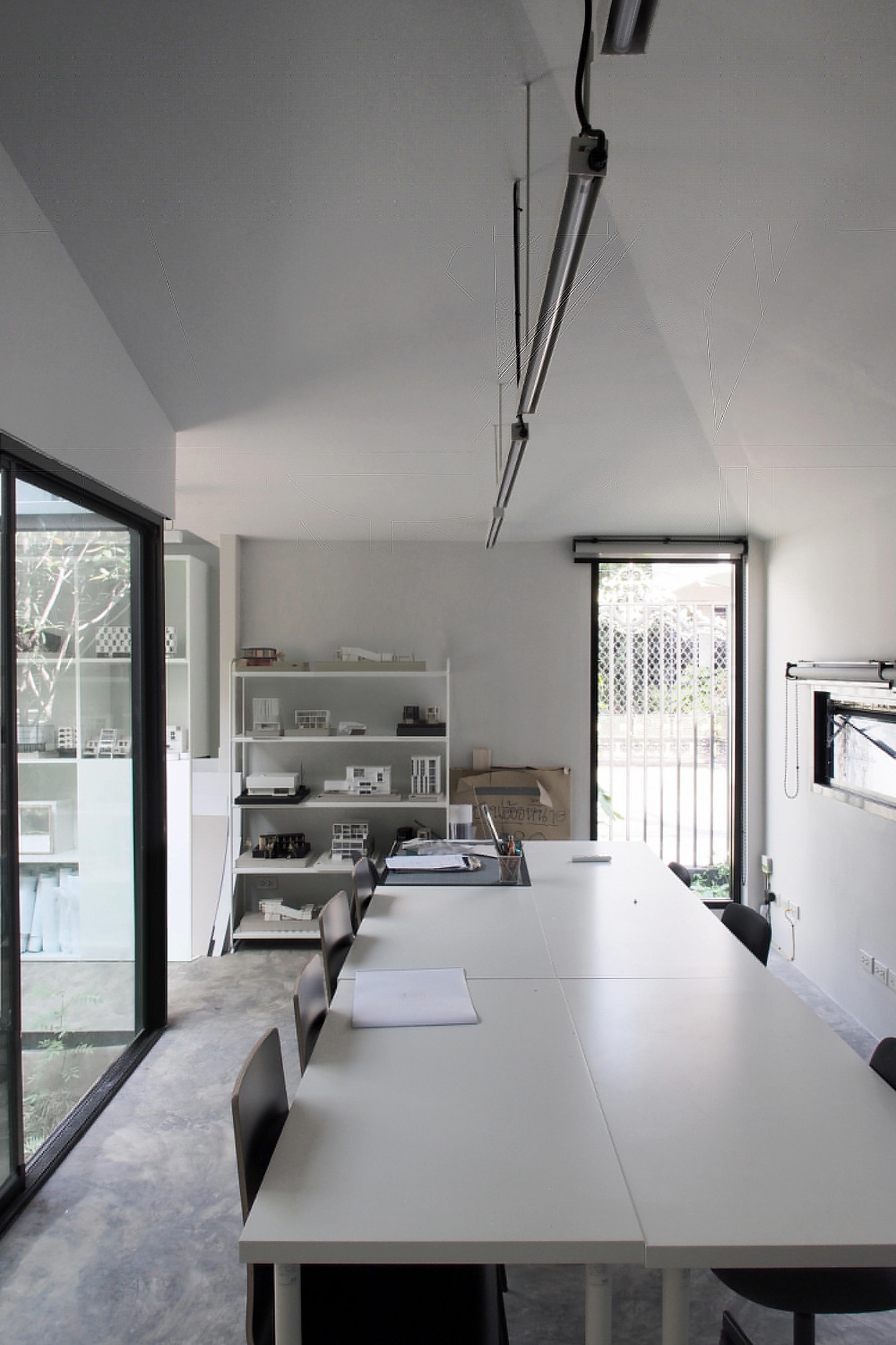 辦公空間,國外辦公室設計,ASWA,曼穀,建築工作室,小型辦公樓