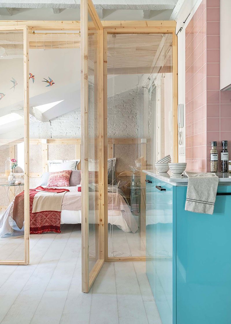 住宅空間,國外住宅空間設計,loft公寓,小宅概念,西班牙,Aedificare