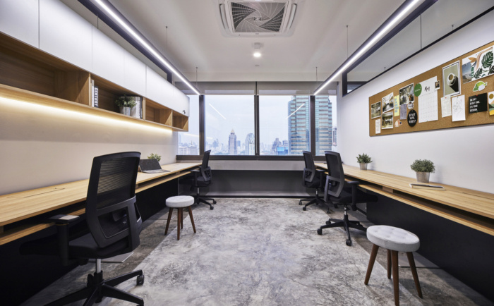 國外辦公室設計,辦公空間,泰國,辦公室,design worldwide partnership,Glowfish Coworking