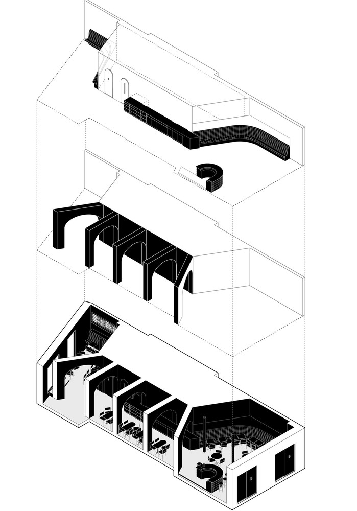 餐飲空間,國外餐廳設計,西班牙,餐廳,MESURA,Bunsen