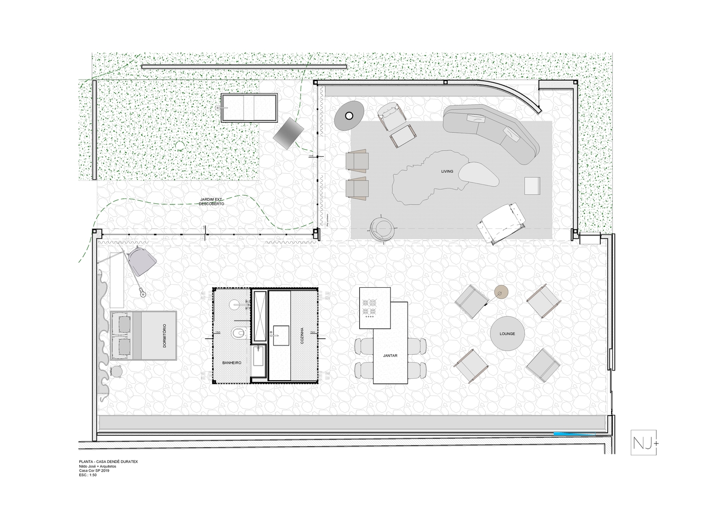 國外住宅空間設計,住宅空間,巴西,Dendê Duratex,Nildo José
