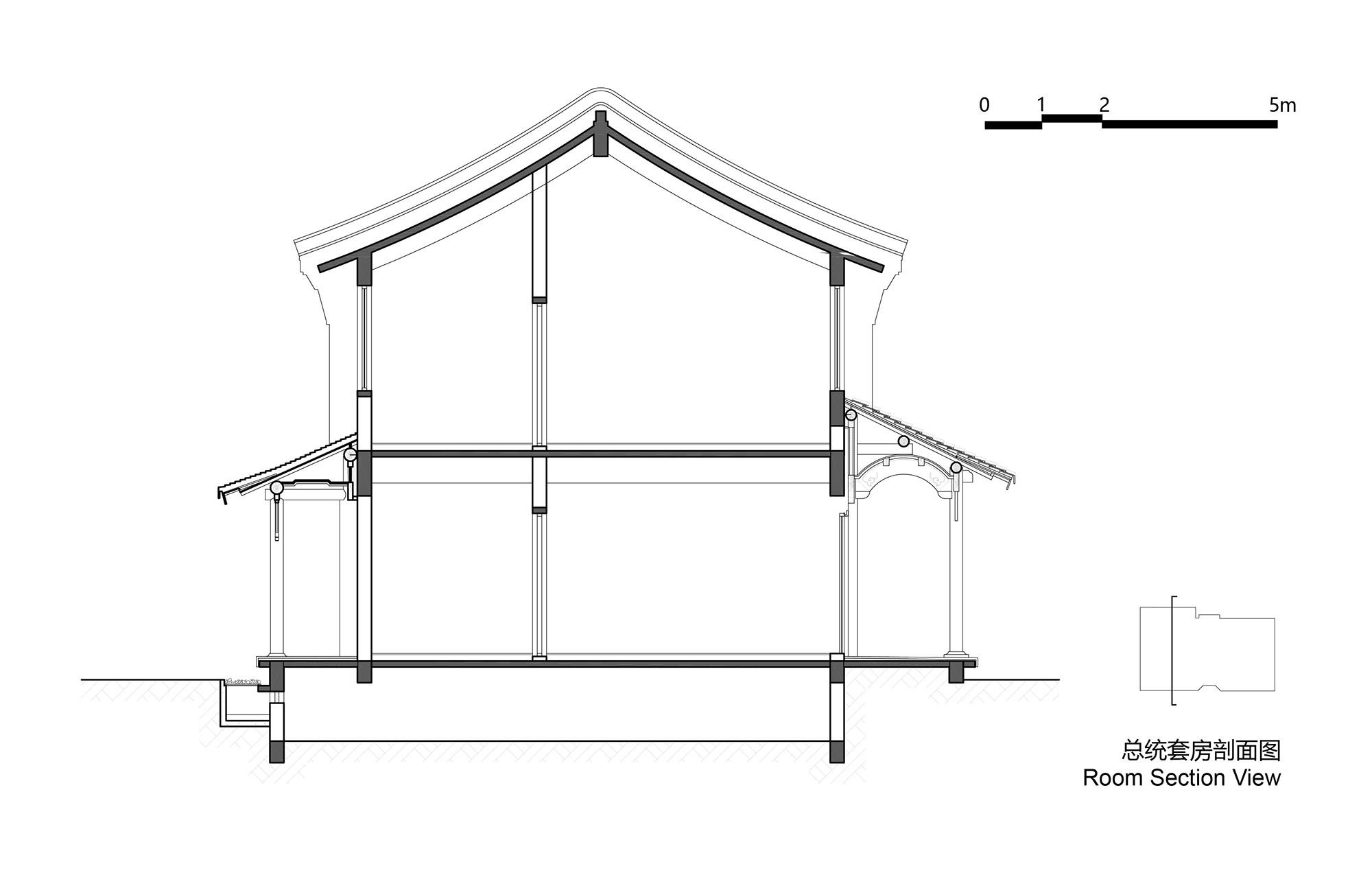 設計酒店,酒店翻新,杭州, 杭州雅穀泉山莊酒店,浙江大學建築設計研究院,項目投稿