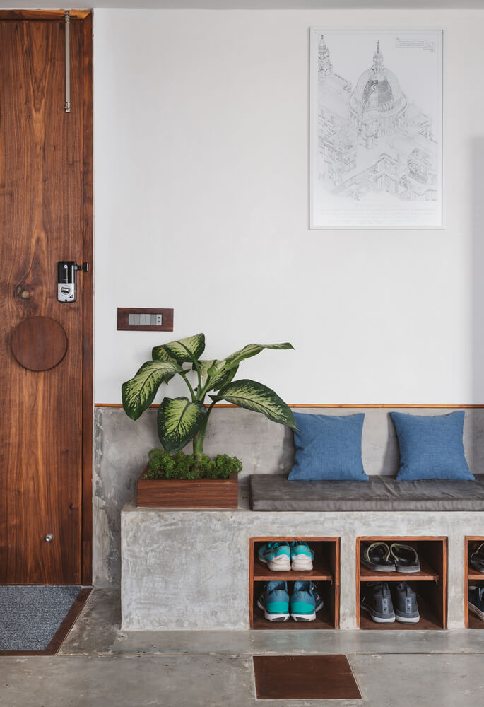 國外住宅空間設計,住宅空間,Saransh,公寓設計,印度