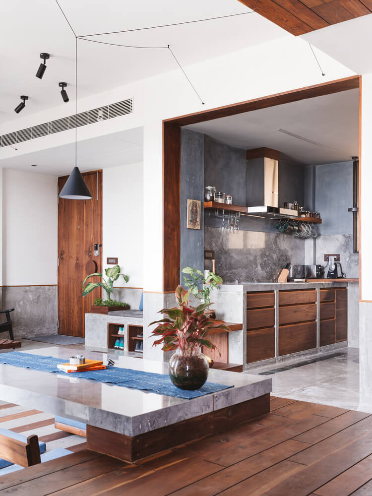 國外住宅空間設計,住宅空間,Saransh,公寓設計,印度