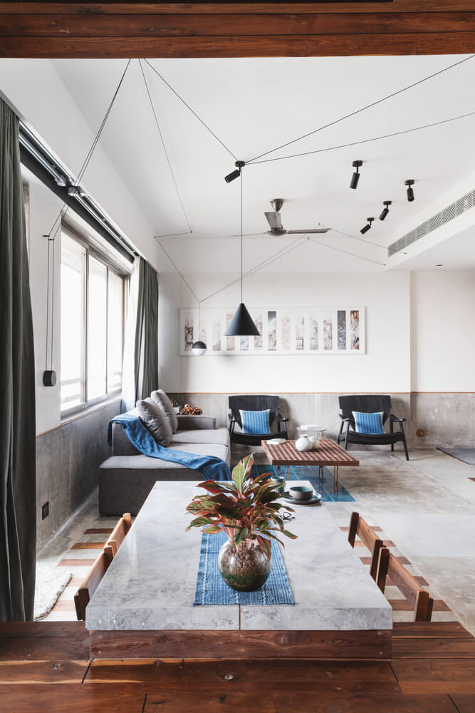 國外住宅空間設計,住宅空間,Saransh,公寓設計,印度