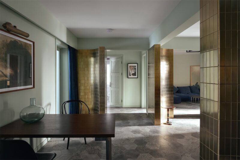 那漠含風設計︱呼和浩特130㎡摩登蒙古風情宅