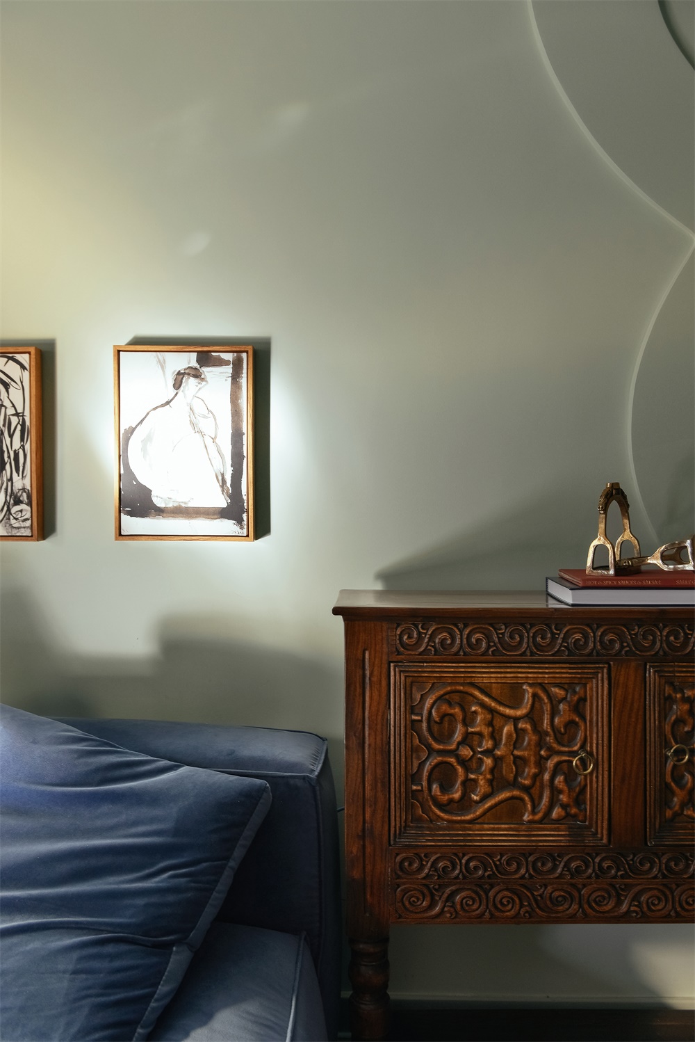 住宅空間,摩登蒙古風,呼和浩特,國內住宅空間設計,那漠含風設計