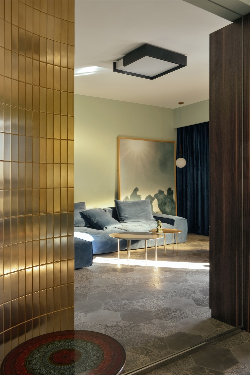 住宅空間,摩登蒙古風,呼和浩特,國內住宅空間設計,那漠含風設計