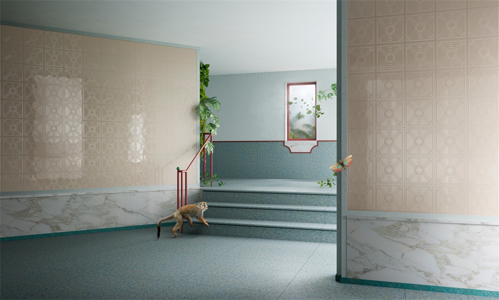 商業空間，陶瓷產品設計，Marcante-Testa，瓷磚設計