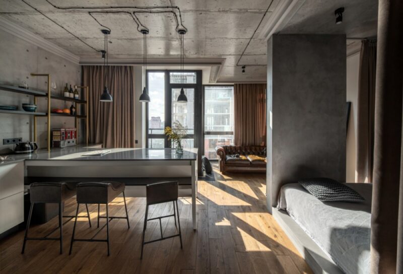 ZOOI | 一對年輕夫婦的42㎡時尚複古小宅