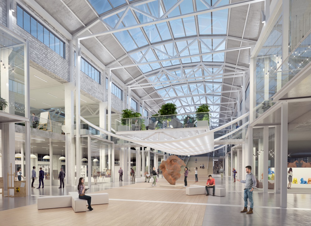 修迪建築設計，SUD Architectes，建築改造，工業改造，園區規劃，建築改造，多功能空間，商業激活