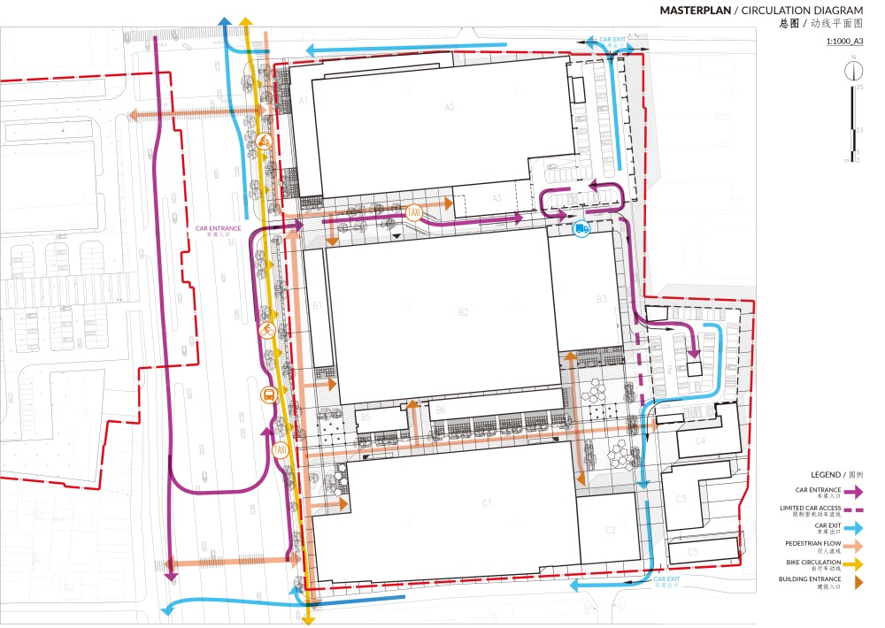 修迪建築設計，SUD Architectes，建築改造，工業改造，園區規劃，建築改造，多功能空間，商業激活