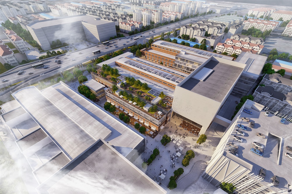 修迪建築設計，SUD Architectes，建築改造，工業改造，園區規劃，建築改造，多功能空間，商業激活