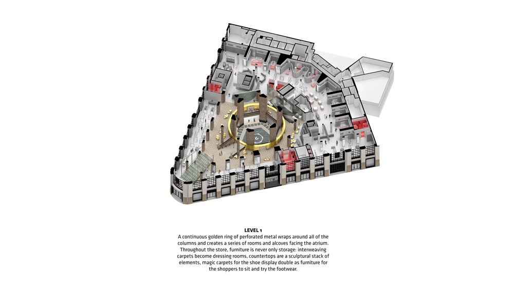 商業空間,購物中心,老佛爺百貨,巴黎,百貨大樓,BIG