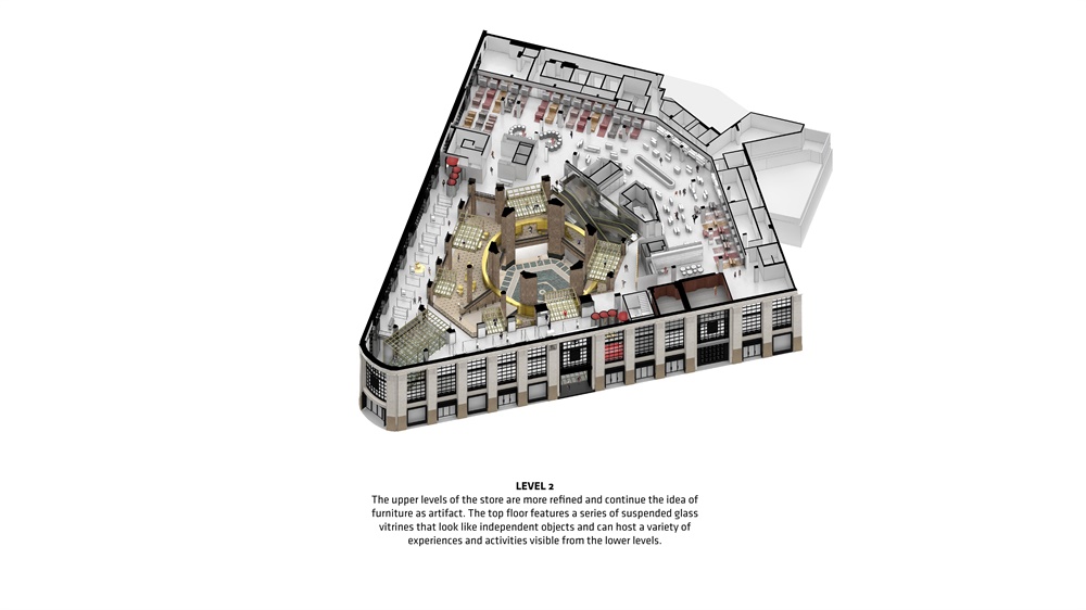 商業空間,購物中心,老佛爺百貨,巴黎,百貨大樓,BIG