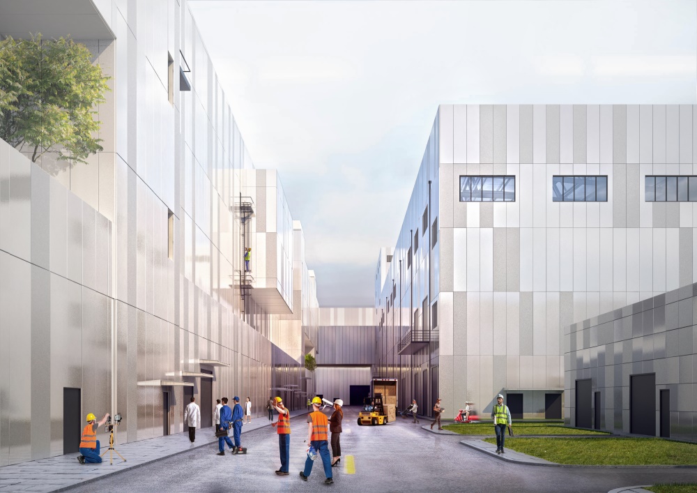 修迪建築設計,SUD Architectes,建築改造,工業激活,中芯國際,立麵改造,上海