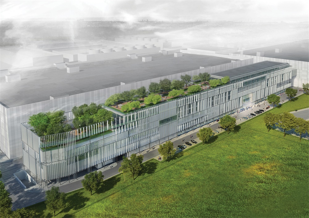 修迪建築設計,SUD Architectes,建築改造,工業激活,中芯國際,立麵改造,上海