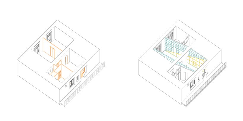 住宅空間，小宅概念，小戶型，公寓設計，paradigma ariadne