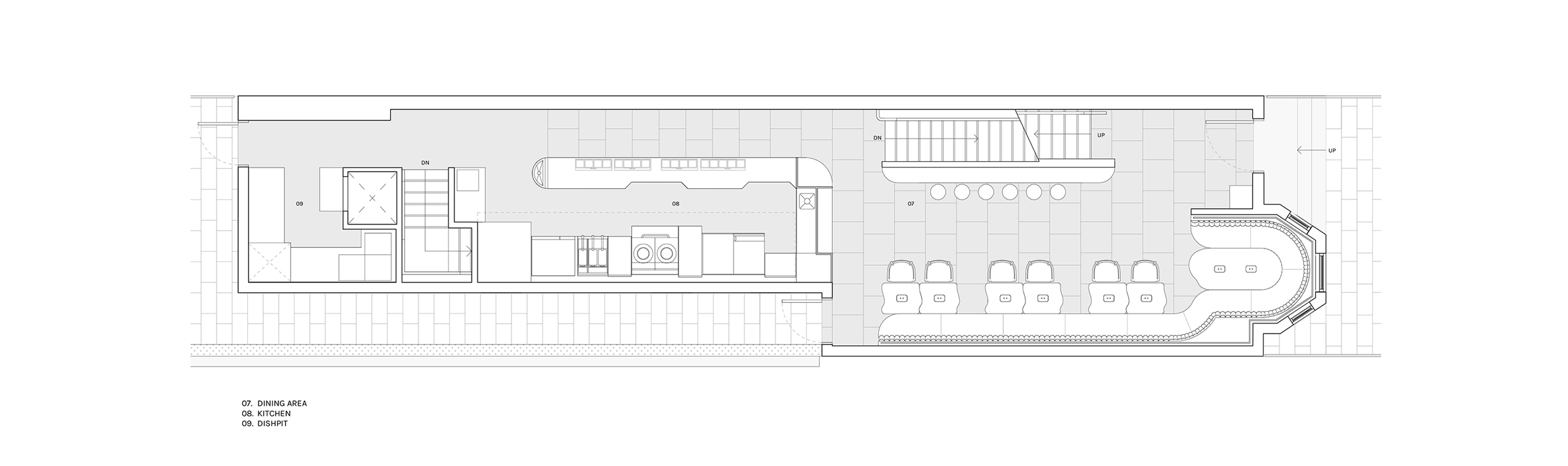 國外餐廳設計,餐飲空間,澳大利亞,餐廳,極簡主義