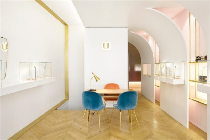 Brunoir & Java | 巴黎Nuun珠寶商店設計