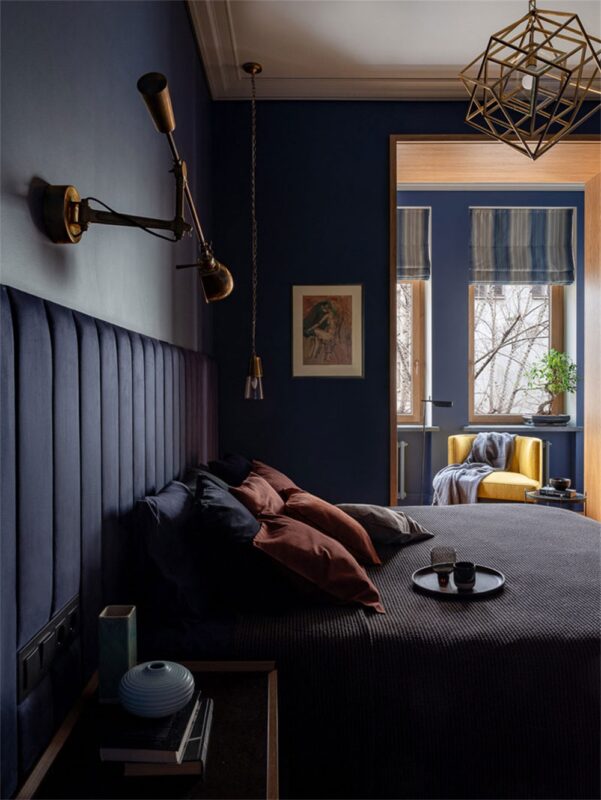 莫斯科一間135平米新藝術運動風格公寓設計