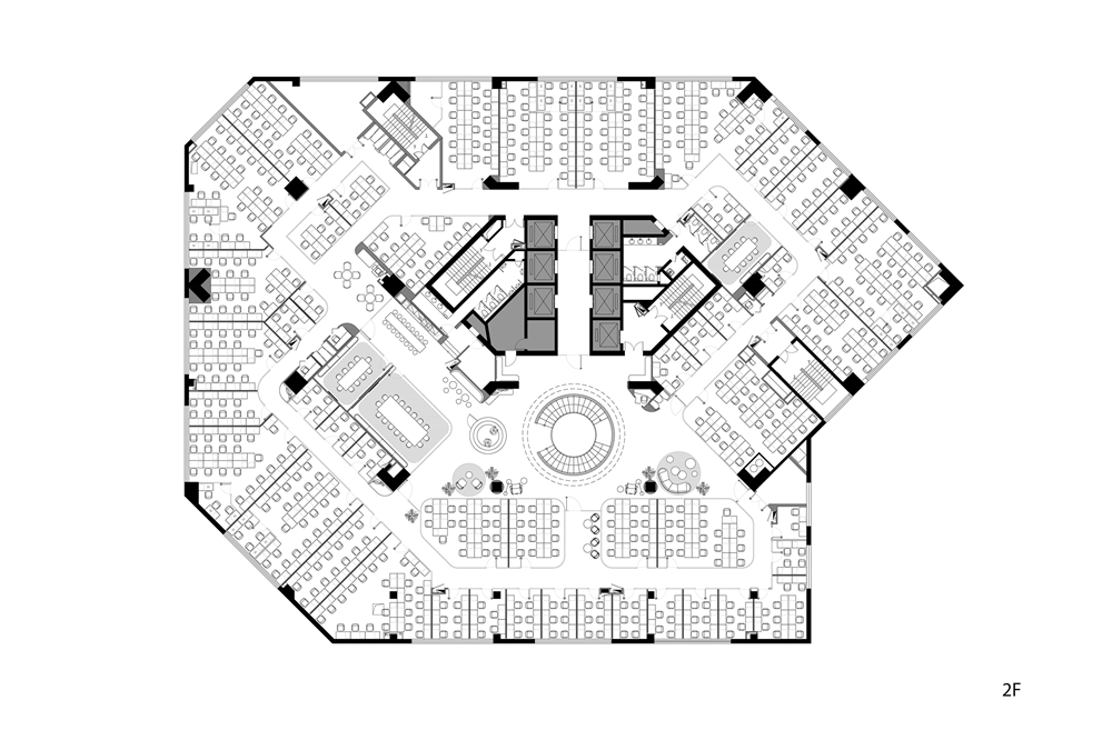 國內辦公室設計,辦公空間,上海,聯合辦公,SOHO五角場3Q