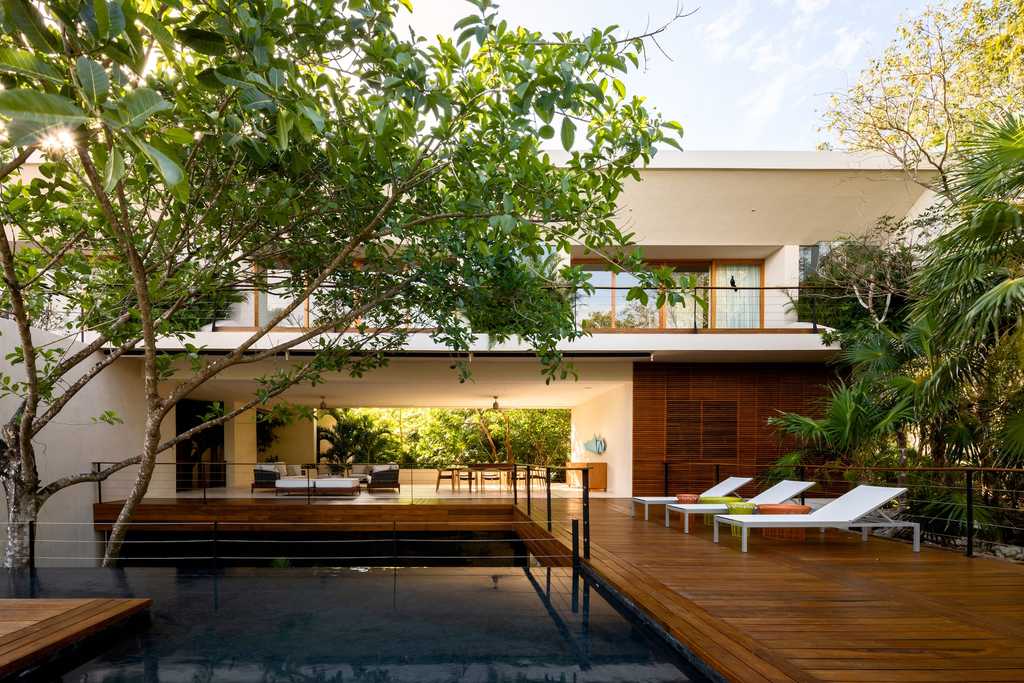 住宅空間，海島住宅，墨西哥，別墅設計
