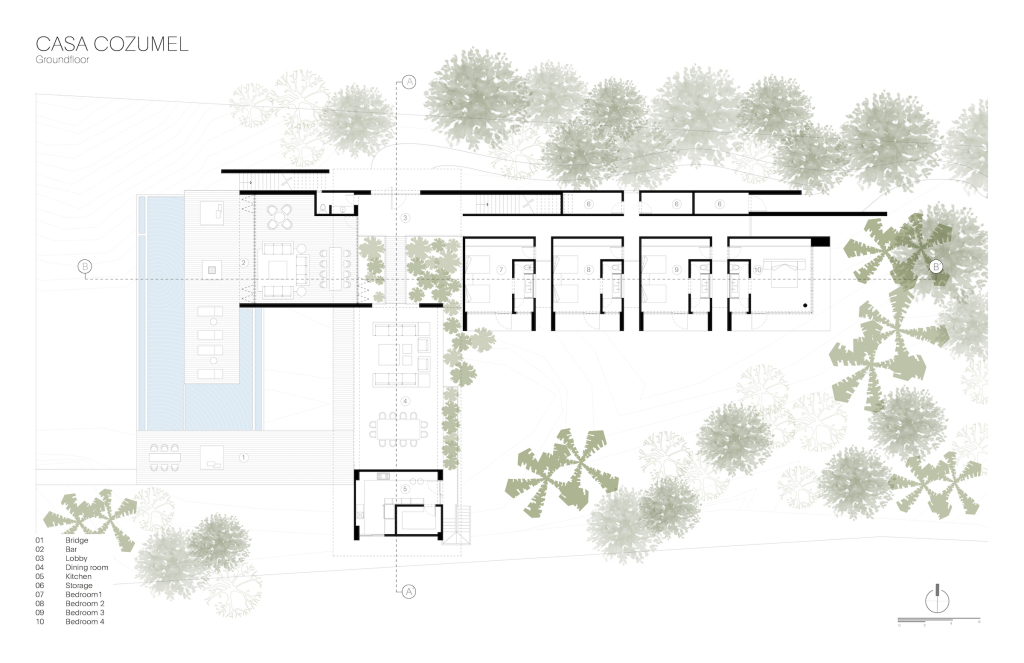 住宅空間,海島住宅,墨西哥,別墅設計