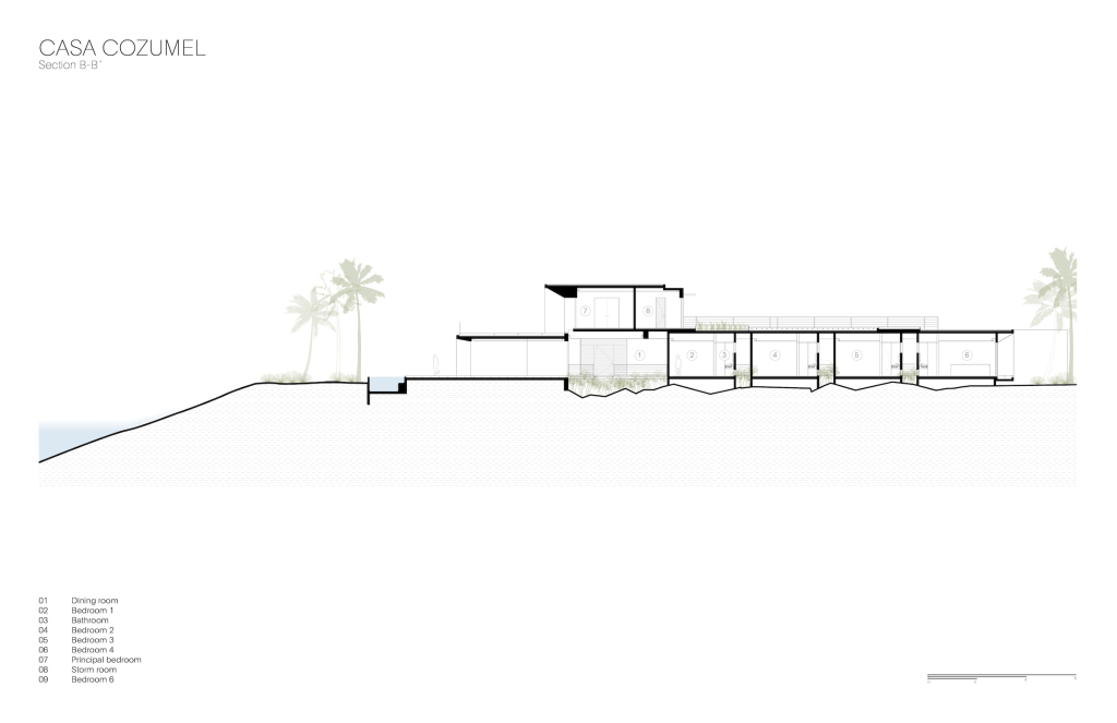 住宅空間，海島住宅，墨西哥，別墅設計