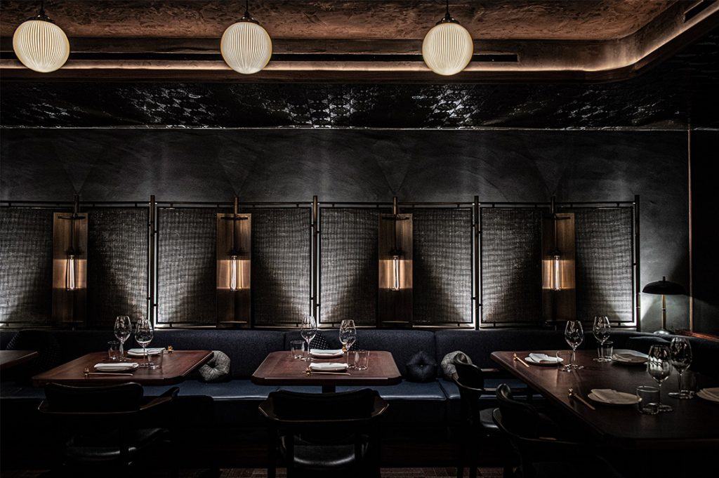 餐飲空間，高檔餐廳設計，米其林星級廚師餐廳，亞洲風情，日式