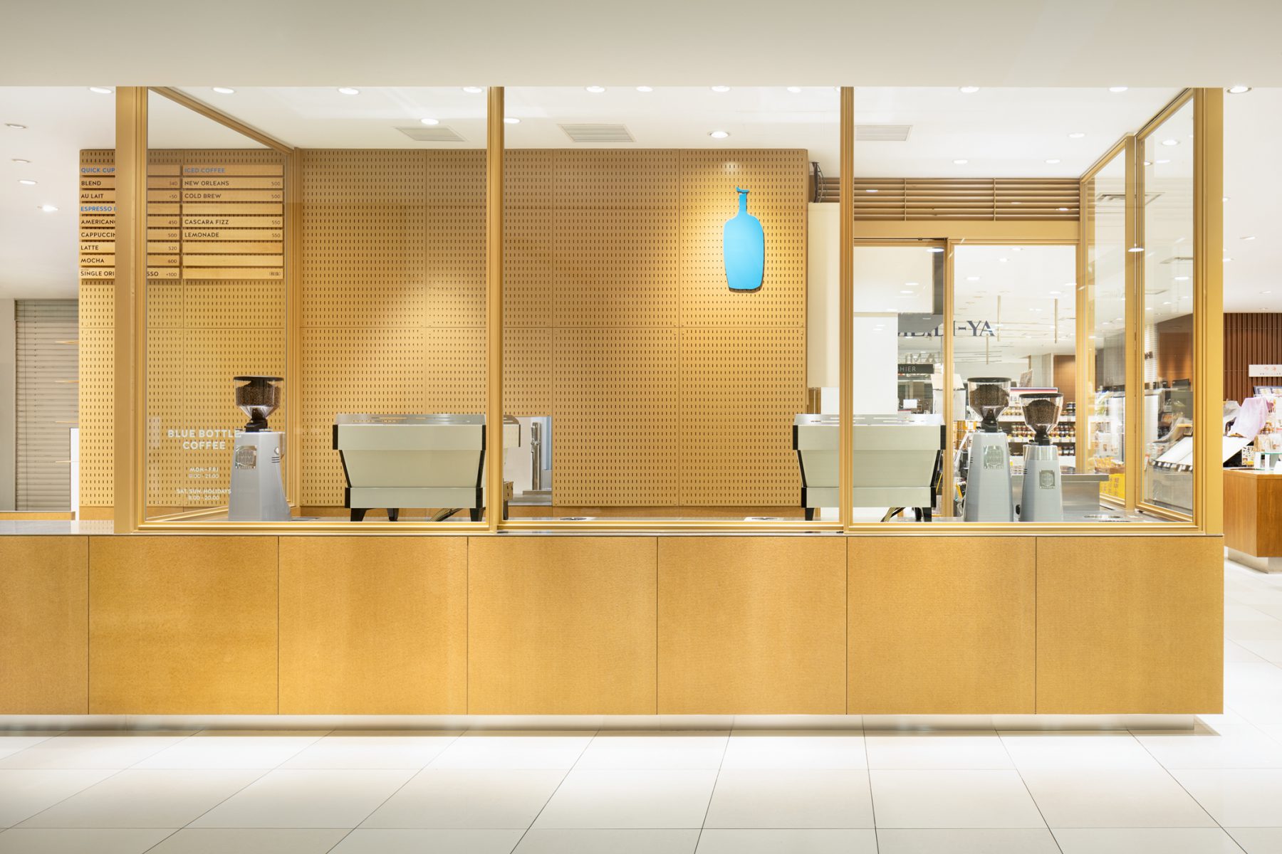 餐飲空間，Blue Bottle Coffee，藍瓶咖啡，Schemata Architects，東京，小空間