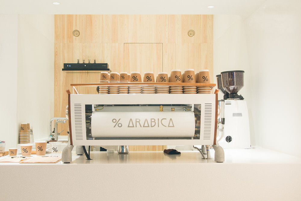 咖啡廳設計，百分號咖啡廳，%咖啡廳，% ARABICA，加藤匡毅，東海林克範，網紅咖啡廳，深圳灣萬象城%咖啡廳