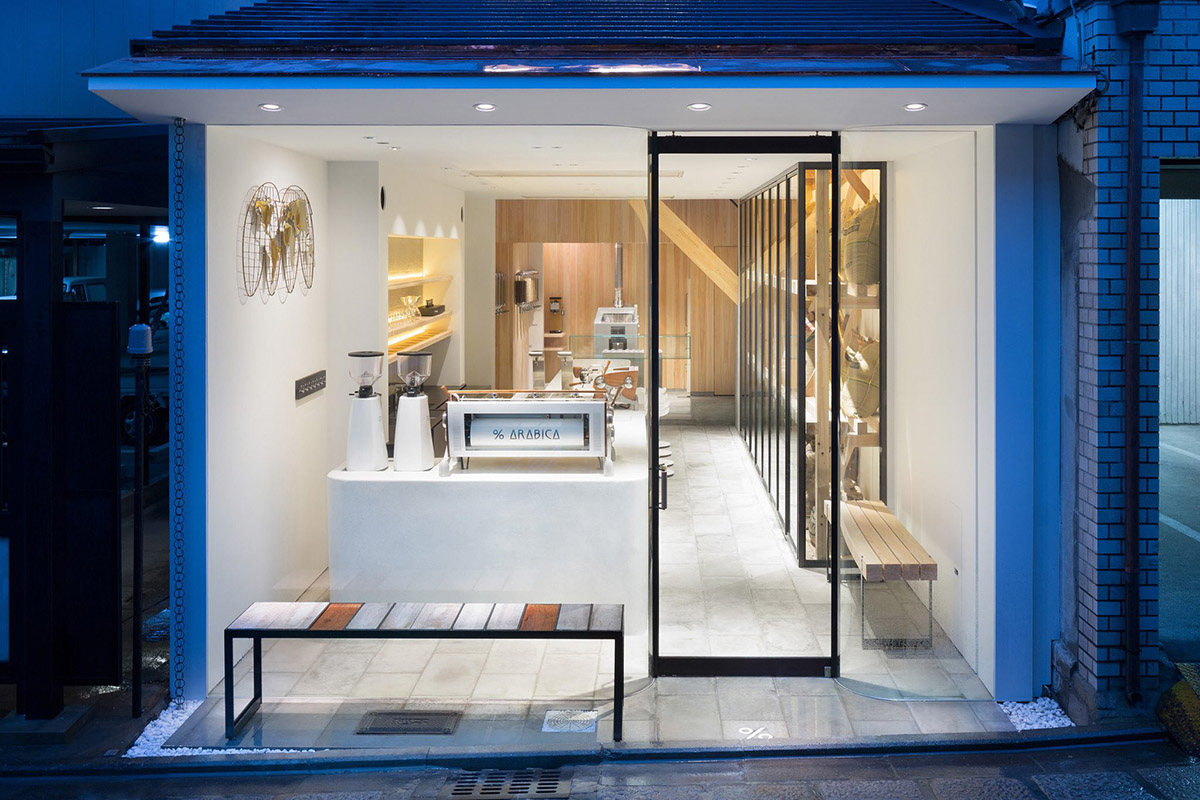 咖啡廳設計，百分號咖啡廳，%咖啡廳，% ARABICA，加藤匡毅，東海林克範，網紅咖啡廳，深圳灣萬象城%咖啡廳