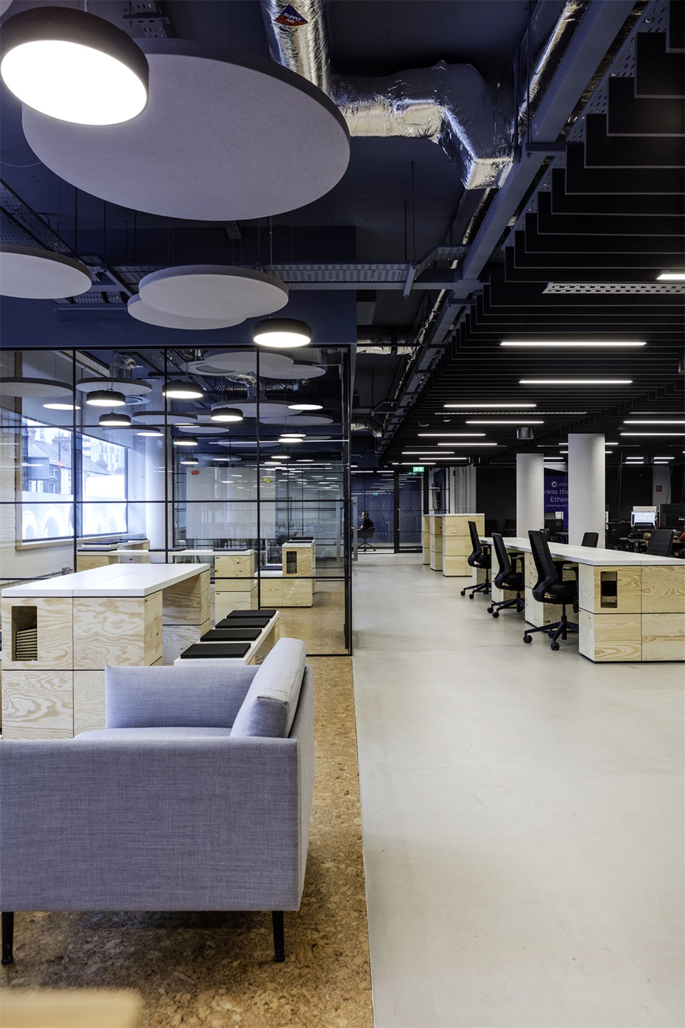 辦公空間，國外辦公室設計，工業風辦公室，科技公司辦公室，區塊鏈技術公司ConsenSys