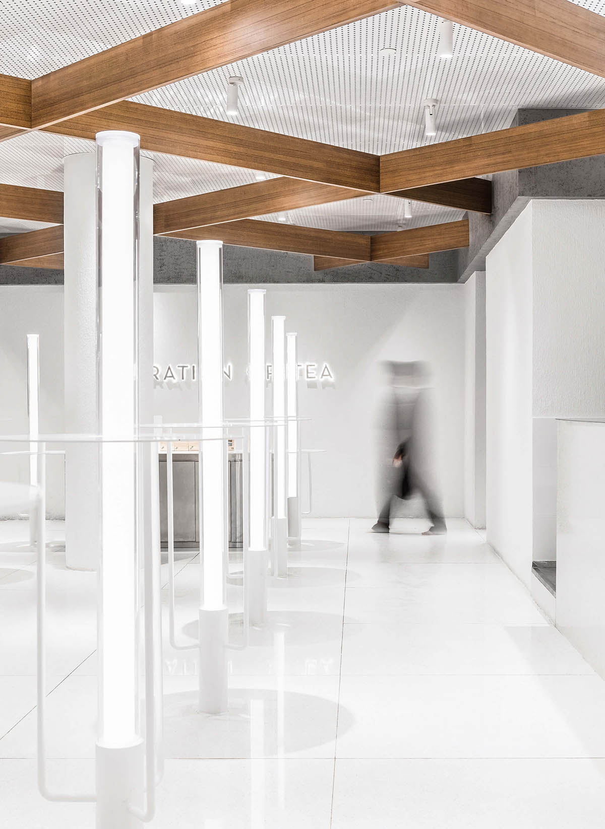 國外餐廳設計，餐飲空間，喜茶，新加坡克拉碼頭，喜茶設計