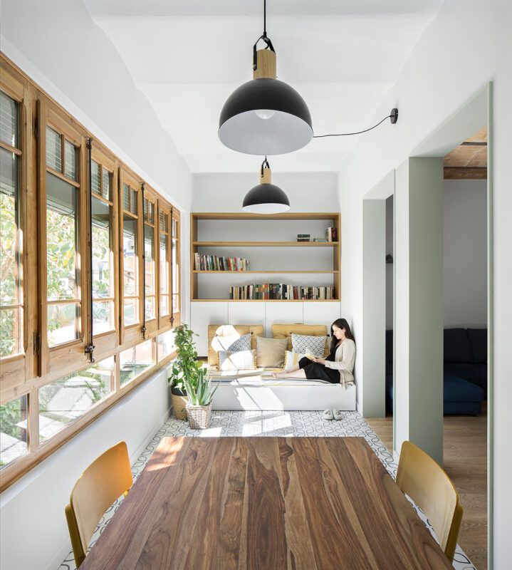 Nook Architects | 巴塞羅那67㎡三口之家