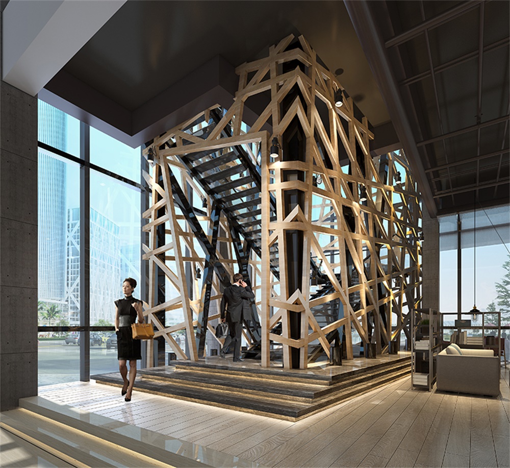 售樓處設計,成都中洲裏程,MYP設計事務所,營銷中心,商業空間