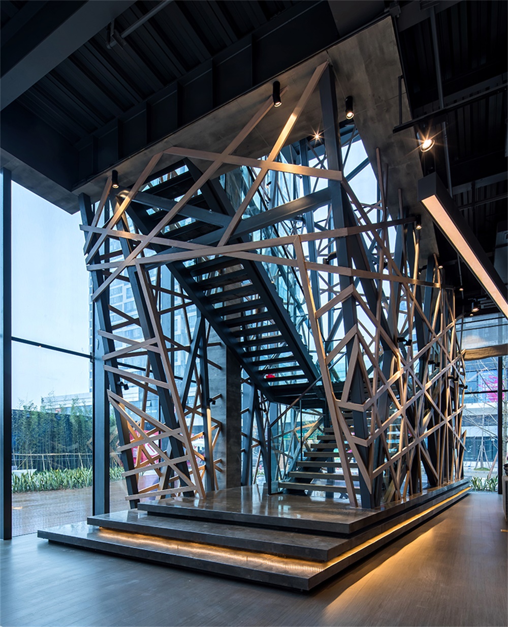 售樓處設計,成都中洲裏程,MYP設計事務所,營銷中心,商業空間