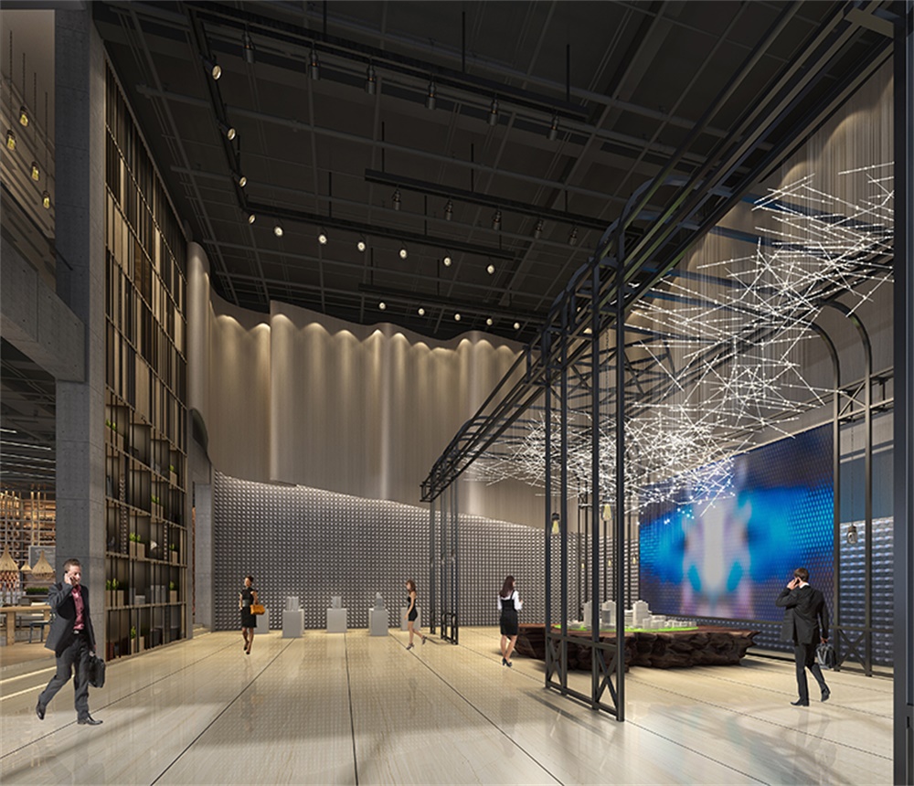 售樓處設計,成都中洲裏程,MYP設計事務所,營銷中心,商業空間