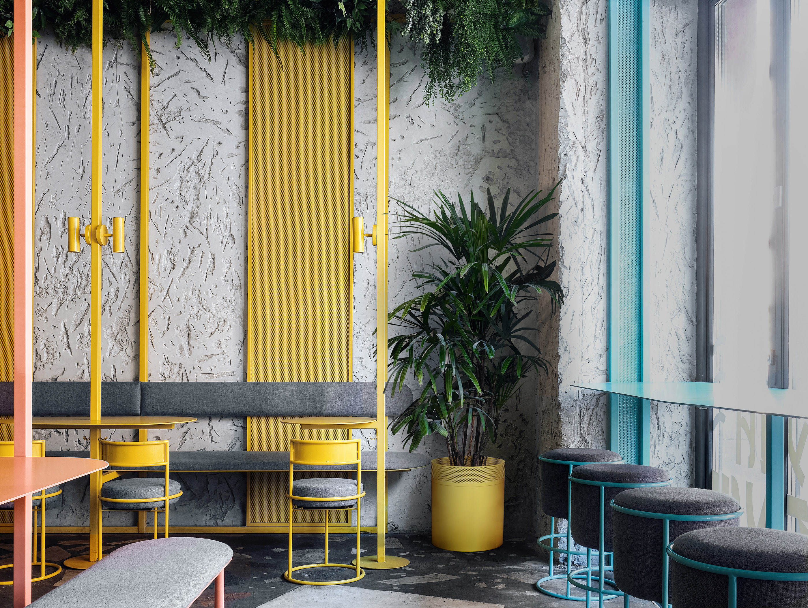 餐飲空間,夏威夷風情,聖彼得堡,小酒館,快餐店