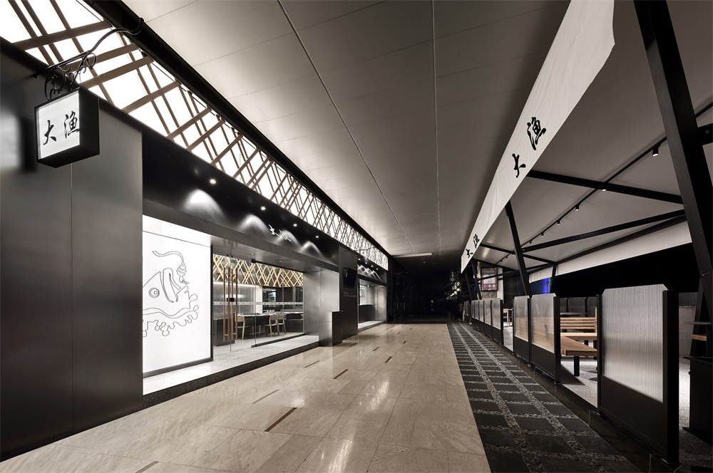 餐飲空間,深圳,藝鼎裝飾設計,大漁·鐵板燒,項目投稿